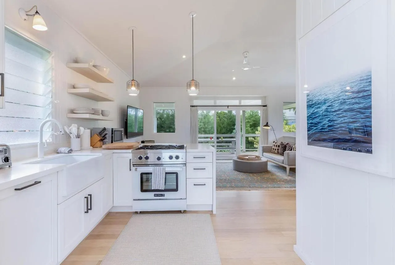 度假居 Hanalei Beachfront Cottage Home