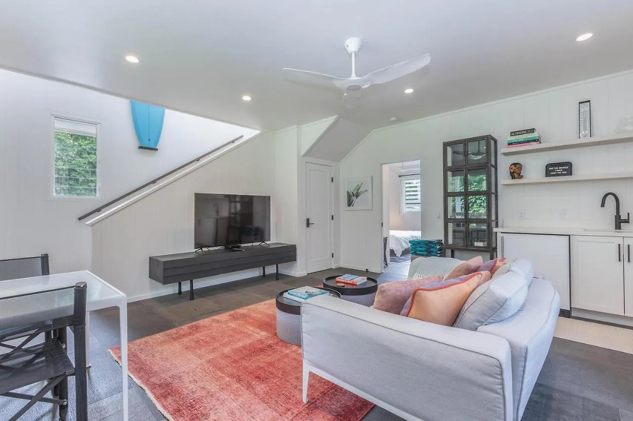 度假居 Hanalei Beachfront Cottage Home 美国